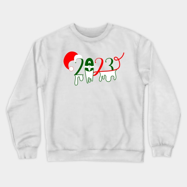 Unique desings referring to the christmas season- 2023 Crewneck Sweatshirt by FnDoodle